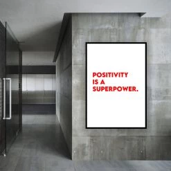 Typo-gra-phy Positivity Is A Superpower