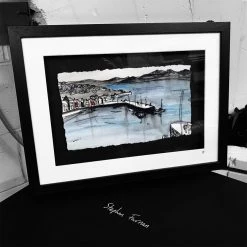 Stephen Farnan Studio Roundstone Harbour - County Galway By Stephen Farnan