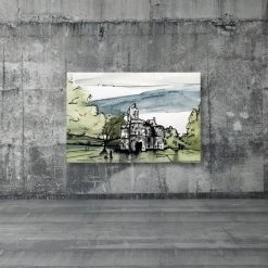 Stephen Farnan Studio Roughan Castle - County Tyrone By Stephen Farnan Places