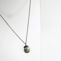 Ruby Robin FOREST MOSS Pendant Necklace