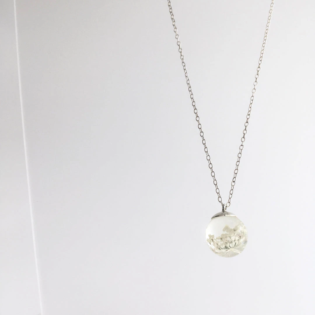 Ruby Robin All Jewellery QUEEN ANNES LACE Pendant Necklace