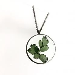 Ruby Robin FOREST FERN Pendant Necklace All Jewellery