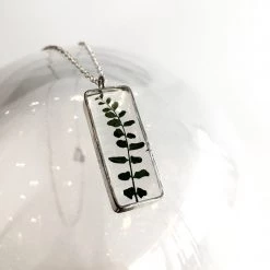 Ruby Robin FOREST FERN Pendant Necklace All Jewellery