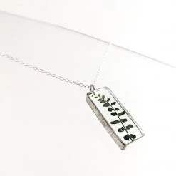 Ruby Robin FOREST FERN Pendant Necklace All Jewellery