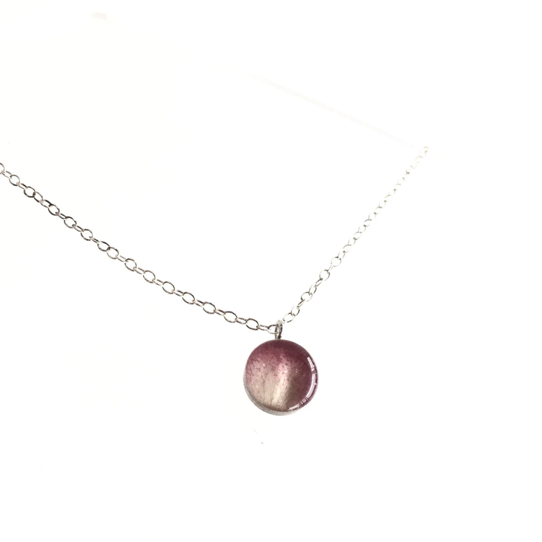 Ruby Robin ROSE PETAL Pendant Necklace All Jewellery