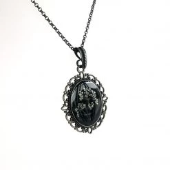 Ruby Robin QUEEN ANNES LACE Pendant Necklace All Jewellery