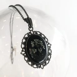 Ruby Robin QUEEN ANNES LACE Pendant Necklace All Jewellery