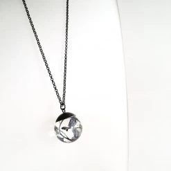 Ruby Robin GERMANDER SPEEDWELL Pendant Necklace