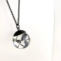 Ruby Robin GERMANDER SPEEDWELL Pendant Necklace