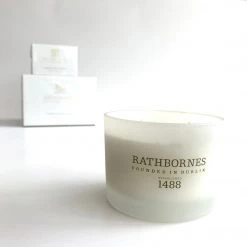 Rathbornes 1488 CASSIS LEAVES With JASMINE - Floral + Fruity With Earthy Moss - Made In Ireland Home Accessories