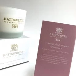 Rathbornes 1488 DUBLIN TEA ROSE - Oud + Patchouli - Made In Ireland Home Accessories