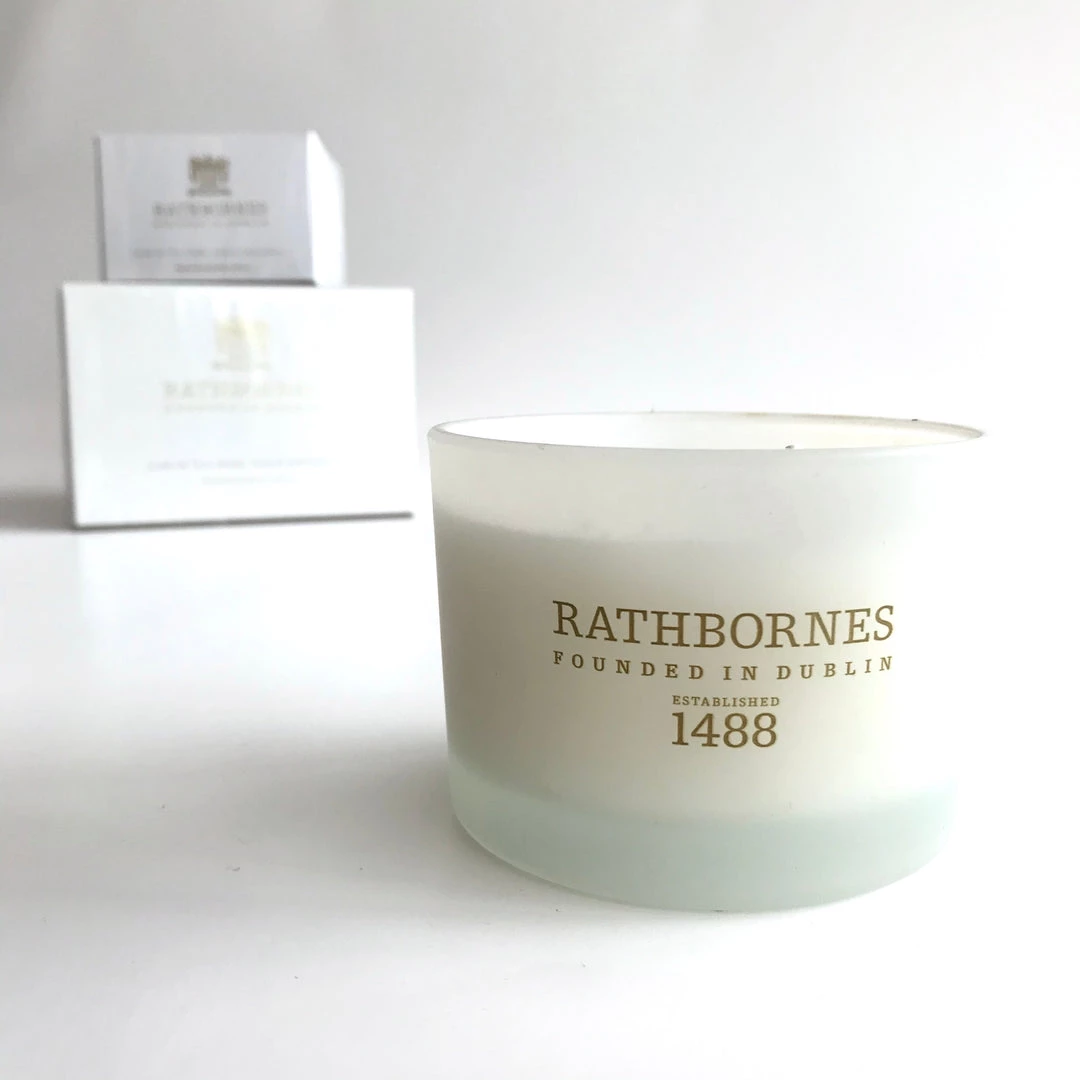 Rathbornes 1488 DUBLIN TEA ROSE - Oud + Patchouli - Made In Ireland Home Accessories