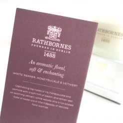 Rathbornes 1488 WHITE PEPPER - Honeysuckle And Vertivert - Made In Ireland