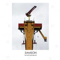 DC Photography SAMSON THE SHIPYARD BELFAST - Contemporary Photography Print From Northern Ireland