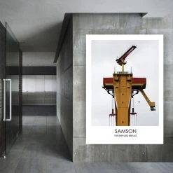 DC Photography SAMSON THE SHIPYARD BELFAST - Contemporary Photography Print From Northern Ireland