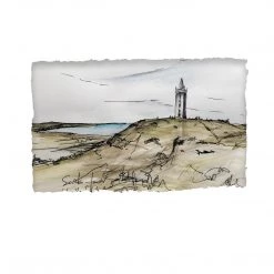 Stephen Farnan Studio SCRABO TOWER - Newtownards Strangford Lough County Down By Stephen Farnan