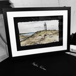 Stephen Farnan Studio SCRABO TOWER - Newtownards Strangford Lough County Down By Stephen Farnan