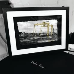 Stephen Farnan Studio THE SHIPYARD, BELFAST - Harland & Wolff Cranes Samson Goliath County Antrim By Stephen Farnan Places