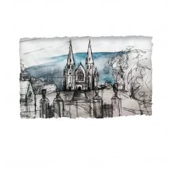Stephen Farnan Studio Places SAINT PATRICK’S CATHEDRAL - Twin Spires Roman Catholic County Armagh By Stephen Farnan