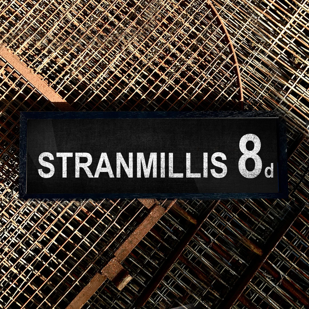 Belfast Canvas Co. Canvas Bus Signs STRANMILLIS 8d