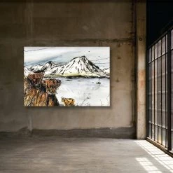 Stephen Farnan Studio THE SCOTTISH HIGHLANDS - Scottish Highlands Mountains Britain By Stephen Farnan Made In Ireland