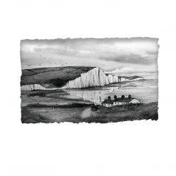 Stephen Farnan Studio Places The SEVEN SISTERS, ENGLAND - Iconic Chalk Cliffs On South East Coast Of England - By Stephen Farnan
