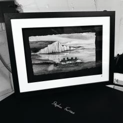 Stephen Farnan Studio Places The SEVEN SISTERS, ENGLAND - Iconic Chalk Cliffs On South East Coast Of England - By Stephen Farnan