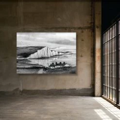 Stephen Farnan Studio Places The SEVEN SISTERS, ENGLAND - Iconic Chalk Cliffs On South East Coast Of England - By Stephen Farnan