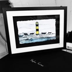 Stephen Farnan Studio SAINT JOHN’S POINT LIGHTHOUSE - Killough County Down By Stephen Farnan