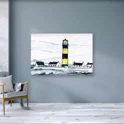 Stephen Farnan Studio SAINT JOHN’S POINT LIGHTHOUSE - Killough County Down By Stephen Farnan