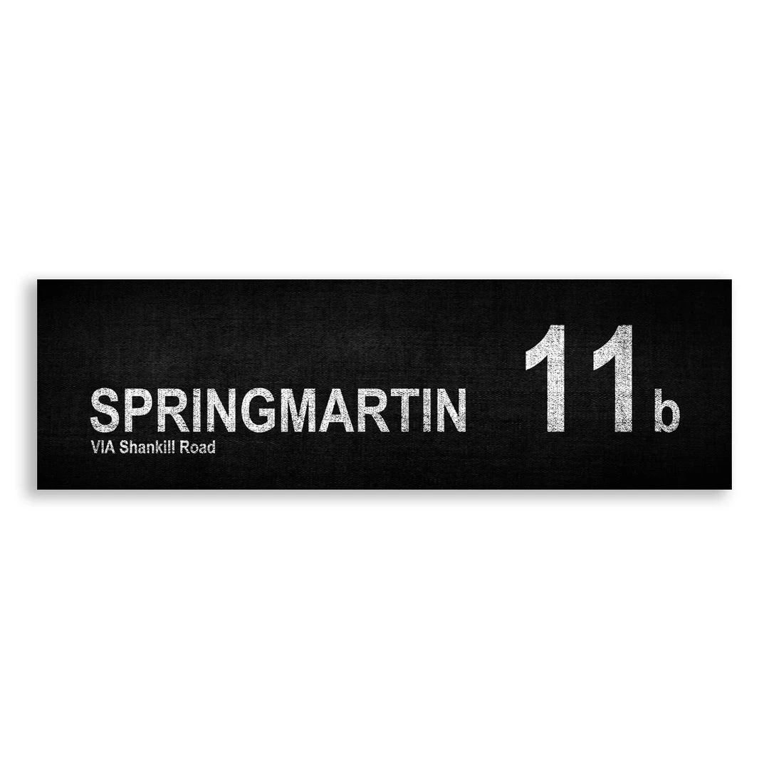 Belfast Canvas Co. SPRINGMARTIN 11b Via Shankill Road
