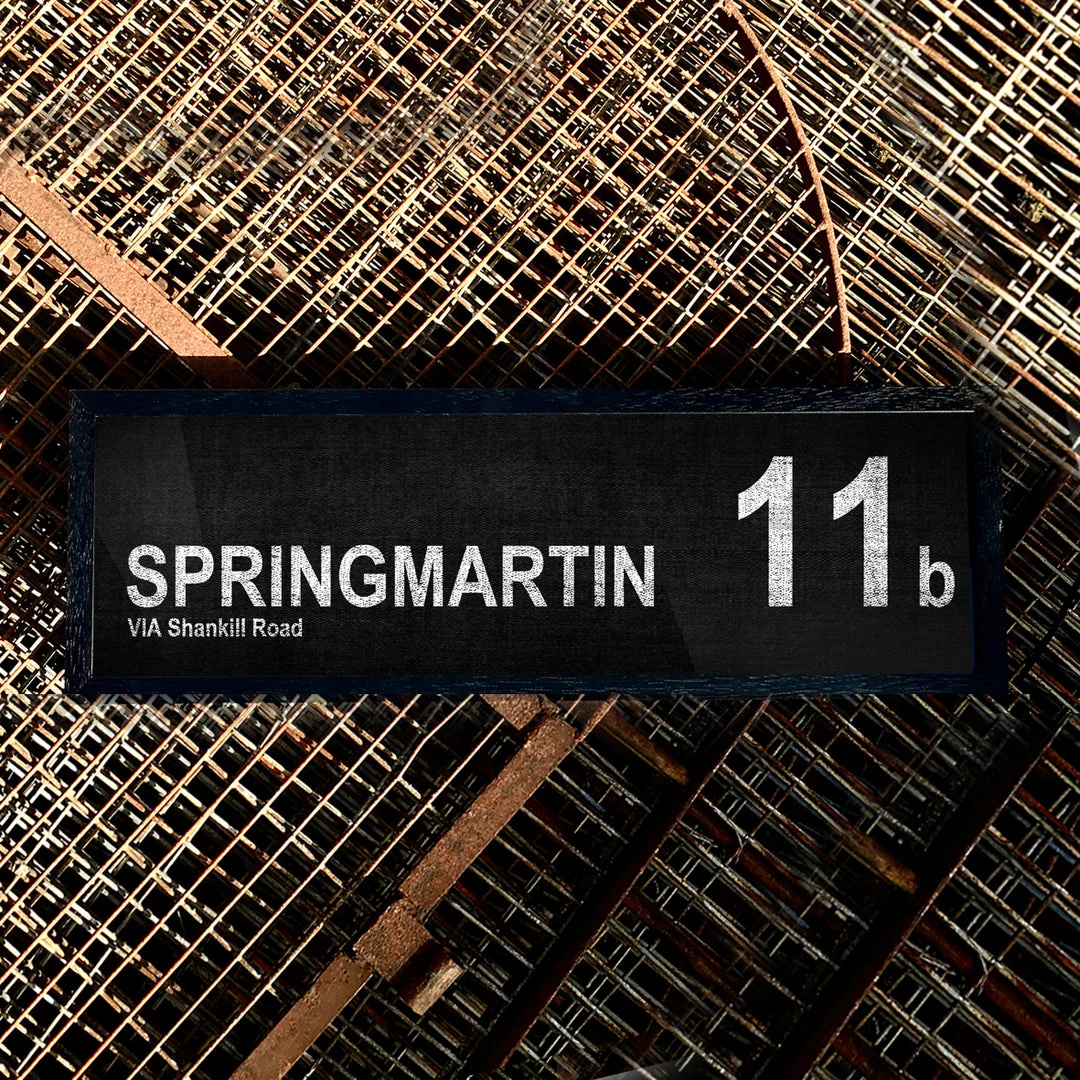 Belfast Canvas Co. SPRINGMARTIN 11b Via Shankill Road