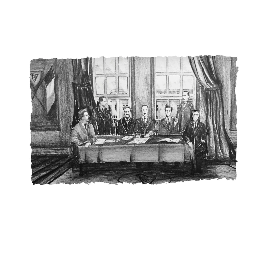 Stephen Farnan Studio Seven Signatories - The Easter Rising, GPO, Dublin