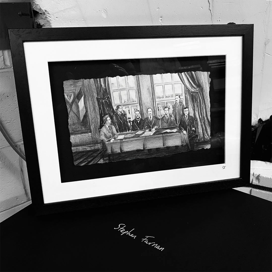 Stephen Farnan Studio Seven Signatories - The Easter Rising, GPO, Dublin