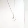 Starling Bridge Geometric Silver + Brass Necklace Made In Ireland Necklaces