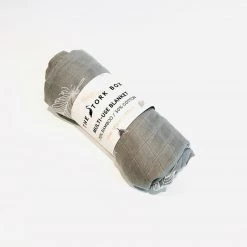 The Stork Box Bamboo & Cotton Blanket Baby