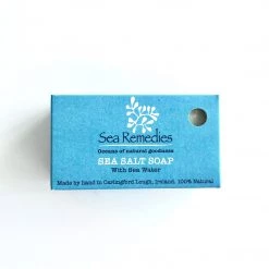 Sea Remedies SEA SALT SOAP BAR - Bath Salts From Carlingford Lough, Ireland