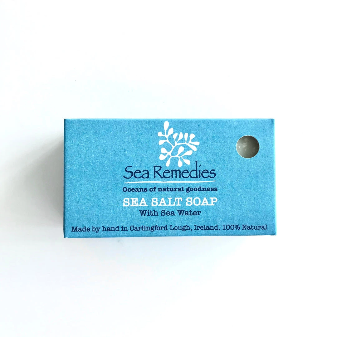 Sea Remedies SEA SALT SOAP BAR - Bath Salts From Carlingford Lough, Ireland