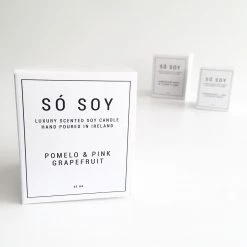 POMELO & PINK GRAPEFRUIT Candle - SÓ SOY - Made In Ireland Candles & Diffusers