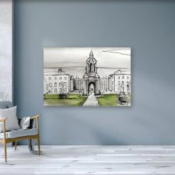 Stephen Farnan Studio Places TRINITY COLLEGE, DUBLIN - (C) University The Quad County Dublin By Stephen Farnan