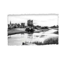 Stephen Farnan Studio Places TRIM CASTLE - Norman Castle River Boyne County Meath By Stephen Farnan