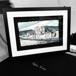 Stephen Farnan Studio TRIM CASTLE - (C) Norman Castle River Boyne County Meath By Stephen Farnan