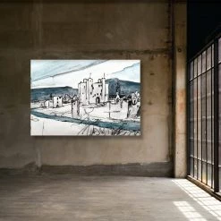 Stephen Farnan Studio TRIM CASTLE - (C) Norman Castle River Boyne County Meath By Stephen Farnan