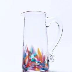 Jerpoint Glass Studio Festival Tapered Jug-Handmade Glass Co Kilkenny Home Accessories