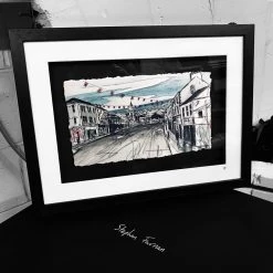 Stephen Farnan Studio UP THE SHANKILL - Road West Belfast County Antrim By Stephen Farnan