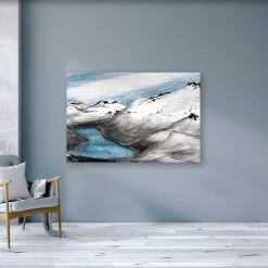 Stephen Farnan Studio WINTERY MOURNES - Slieve Donard Snowy Mountains County Down By Stephen Farnan