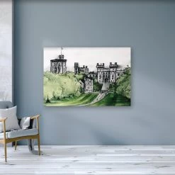 Stephen Farnan Studio WINDSOR CASTLE - Iconic Second Home Of The Queen Near London England - Prince Harry And Megan Married - By Stephen Farnan