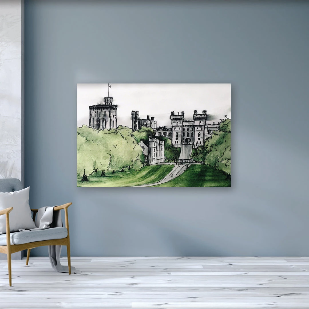 Stephen Farnan Studio WINDSOR CASTLE - Iconic Second Home Of The Queen Near London England - Prince Harry And Megan Married - By Stephen Farnan