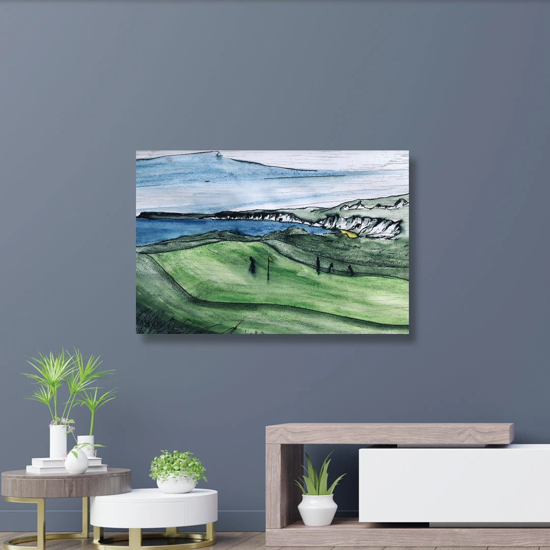 Stephen Farnan Studio “WHITEROCKS” ROYAL PORTRUSH - Beach Causeway North Coast County Antrim By Stephen Farnan