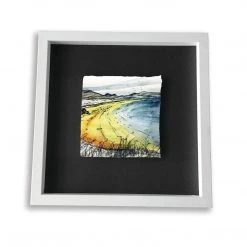 Stephen Farnan Studio WHERE AN INCH IS A MILE - Beach Sandy Strand Ireland By Stephen Farnan